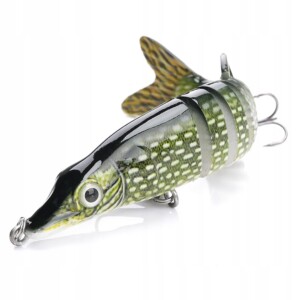 Zestaw 3szt woblerów na szczupaka przynęty pudełko łamane 12.5cm 18.8g - miniatura 5