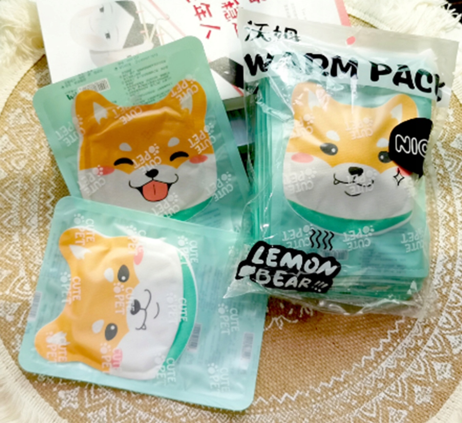 Ogrzewacz do rąk pieski kotki 10 sztuk 10-12h 60st - zdjęcie 3