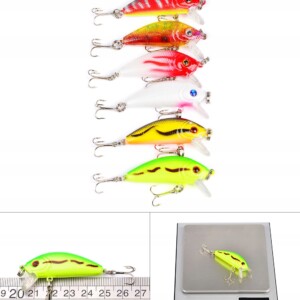 Zestaw woblerów na szczupaka sandacz okoń przynęty 43szt 4-8g 4.5-10cm - miniatura 10