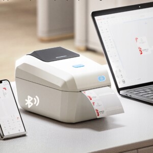 Bezprzewodowa drukarka termiczna mobilna etykiety 180mm/s niimbot k3w wifi - miniatura 8