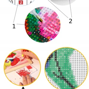 Haft diamentowy 5d zestaw dzieci najklejki puzzle - miniatura 3