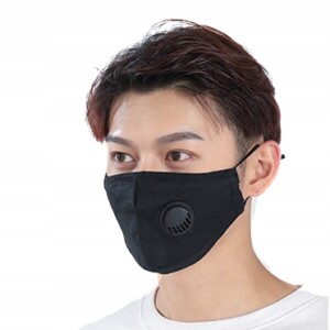 Komplet maska wielorazowa + 6x filtr pm 2.5 węgiel