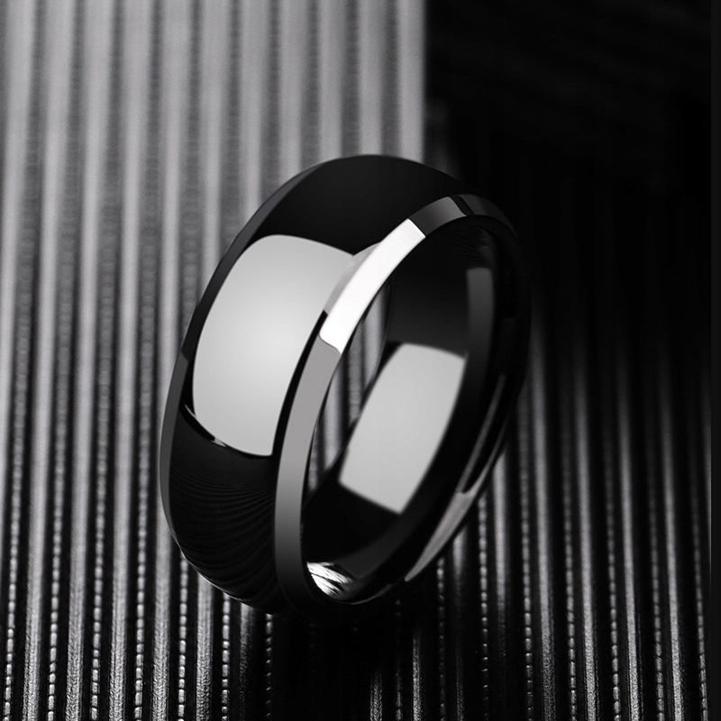 Obrączka pierścionek wolfram wolfring eu19 us9 - obrazek 4