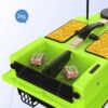 Łodź zanętowa wędkarska gps 600m 2silniki 4komory led auto powrót pilot 2kg - miniatura 14