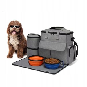 Torba podróżna dla zwierząt organizer dla psa kota na wycieczki komplet xxl - miniatura 2