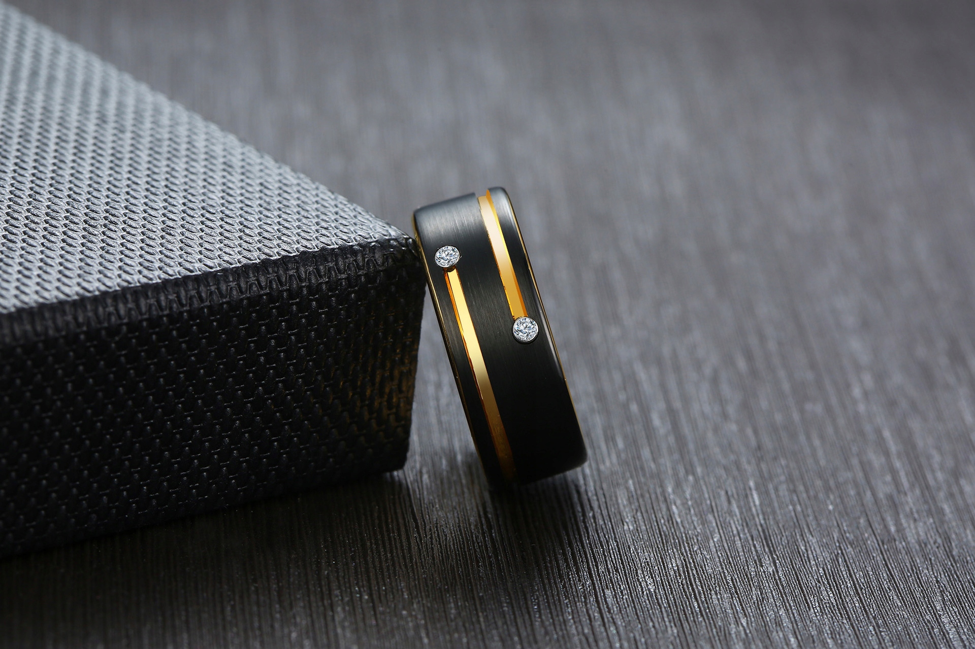 Obrączka pierścień z wolframu wolfring eu19 us09 - obrazek 11