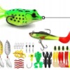 Zestaw woblerów akcesoriów na szczupaka sandacz okoń przynęty 122szt +pudło - miniatura 4
