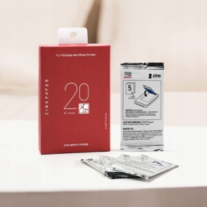 Papier fotograficzny zinc do drukarki laserowej do zdjęć mobilnej 20szt 2x3 - miniatura 3