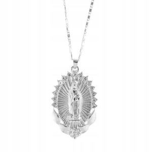 Naszyjnik matka boska wisiorek ikona maria 56 - miniatura 4