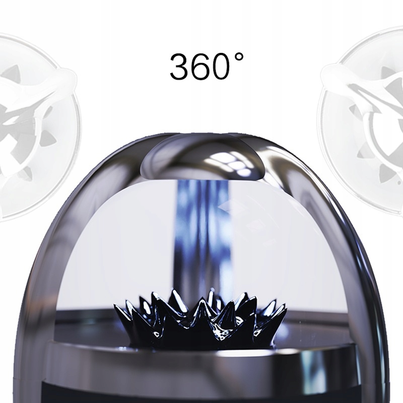 Głośnik bluetooth ferrofluid efekt wizualny magnetyczny bt5.0 +stojak - zdjęcie 7