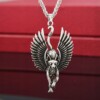 Naszyjnik bastet amulet staroegipski ra słońce 132 - miniatura 4