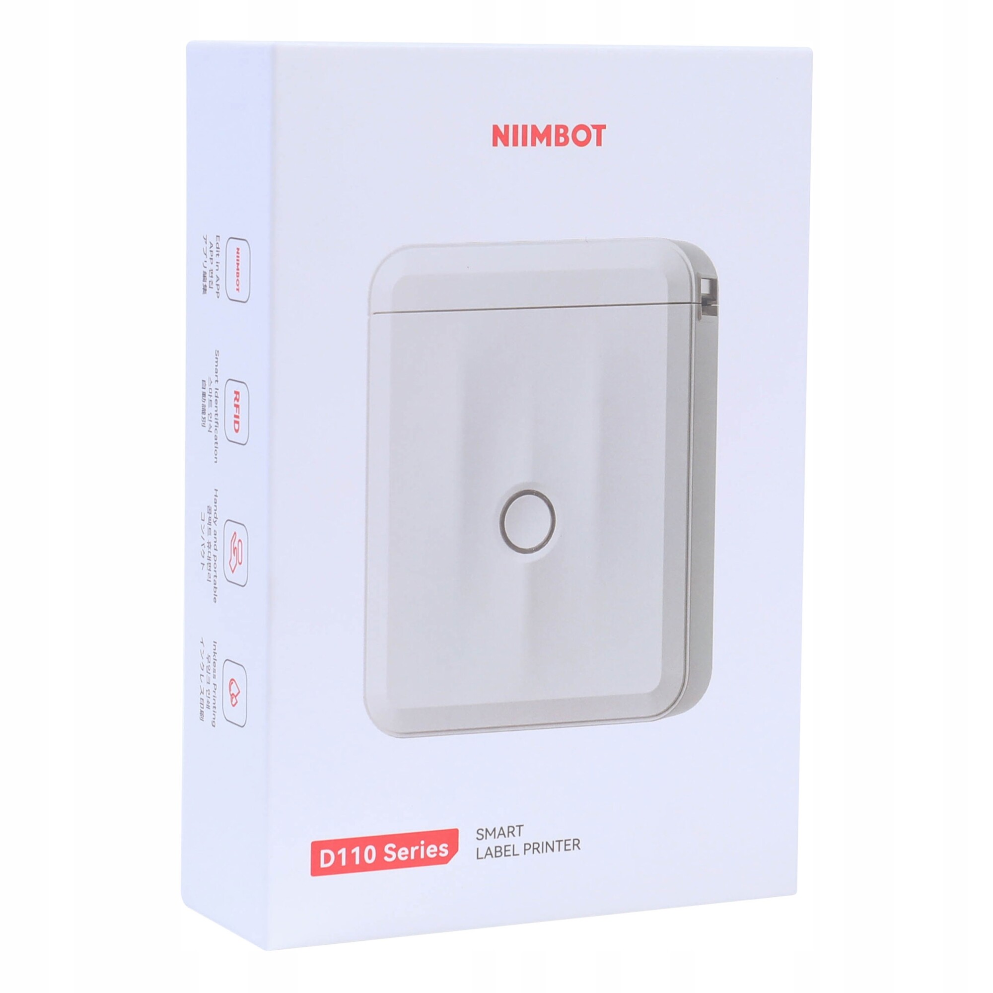 Bezprzewodowa drukarka termiczna etykiety naklejki nowa niimbot d110_m - obrazek 8