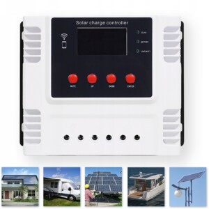 Sterownik panel wifi solarny regulator 12-48v 60a - miniatura 3