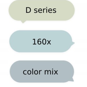 Niimbot naklejki seria d 14*40 160x kolorowe dymki - miniatura 1