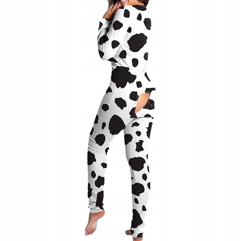 Piżama damska prezent na walentynki dla niej rozpinana dalmatyńczyk l - zdjęcie 7