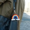 Brelok do kluczy torebki tęcza pride lgbt 486 - miniatura 6