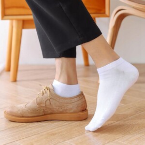 Skarpety stopki bawełna 100% wygodne unisex bawełniane 38-44 szare - miniatura 9