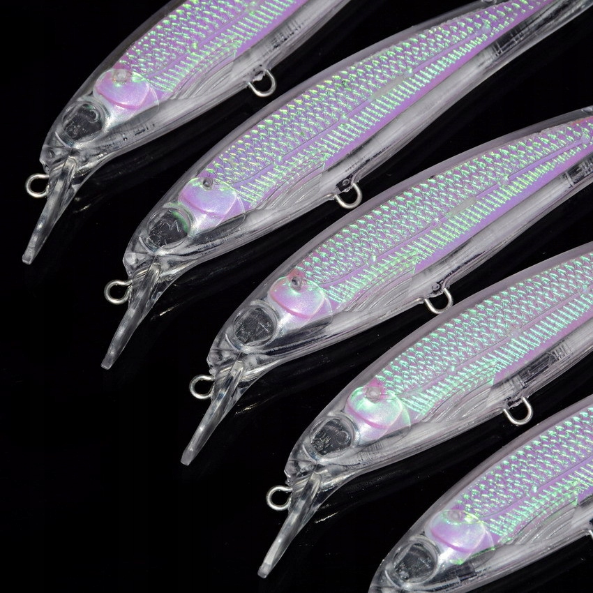 Korpus wobler szczupak sandacz okoń zrób to sam malowania 11cm 11.6g 10szt - zdjęcie 6