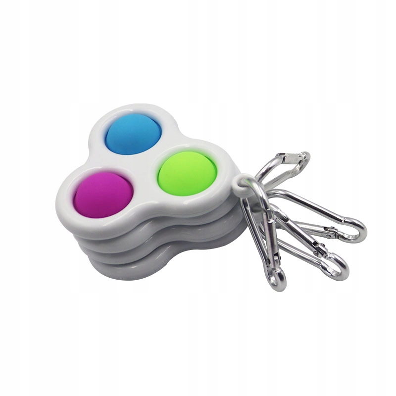 Breloczek brelok gniotek antystresowy kolorowy - zdjęcie 8