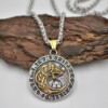 Naszyjnik wikingów aegishjalmur amulet wikinga 504 - miniatura 12