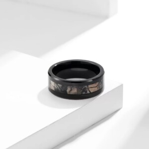 Pierścień obrączka z wolframu wolfring eu25 us11 - miniatura 3