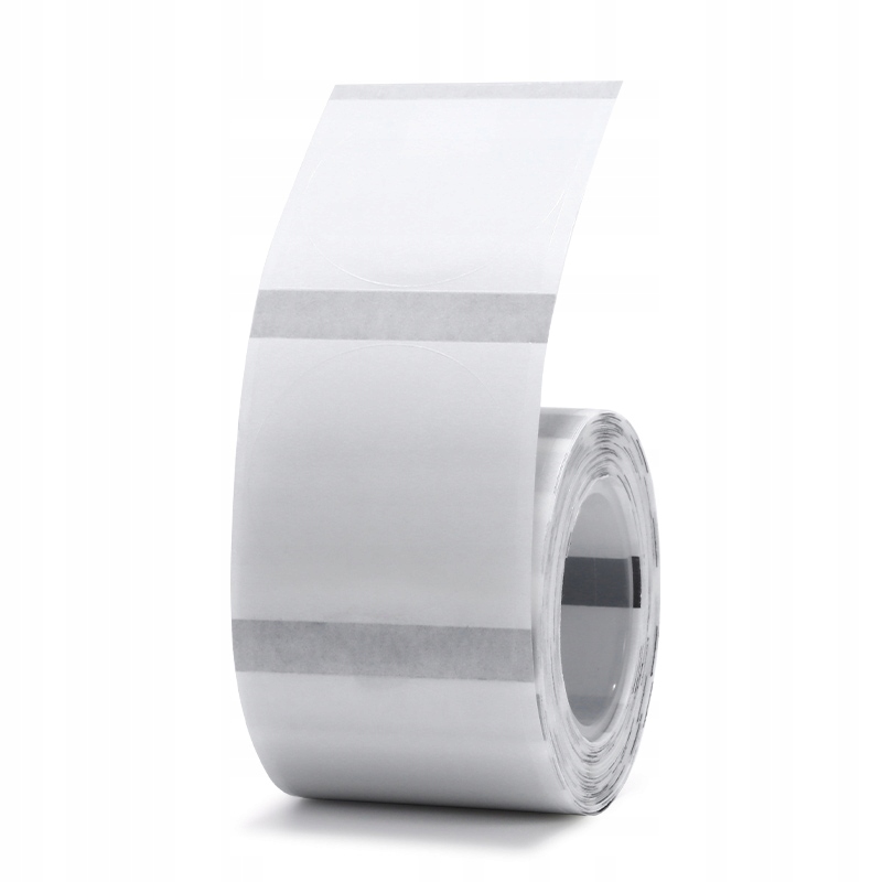 Niimbot etykiety naklejki 31mm okrągłe transparent 210szt do b21/b3s/b1 - zdjęcie 1