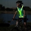 Kamizelka odblaskowa szelki do biegania rower podwójny 2x led usb kieszeń - miniatura 10