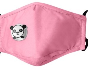 Dla dzieci maska panda różowa + 3x filtr pm 2.5