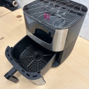Frytkownica beztłuszczowa 5,5l 1500w duża air fryer piekarnik xl okno 60min - miniatura 12