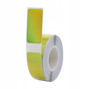 Niimbot etykiety naklejki do b18 n1 złoty hologram - miniatura 2