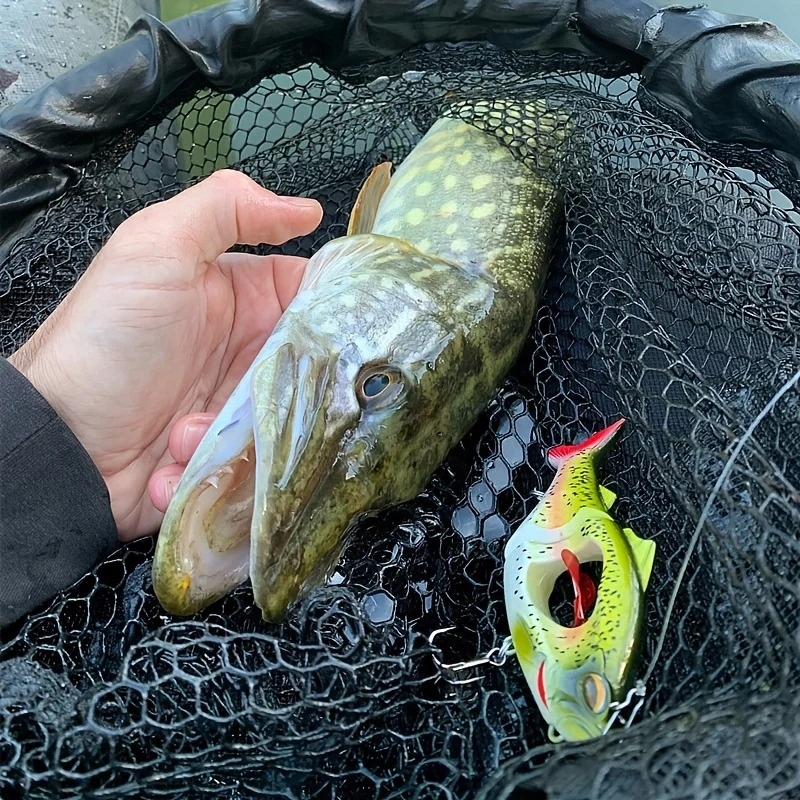 Przynęta wobler xxl na szczupaka suma sandacza obrotowy wahadło 13,5 cm 35g - zdjęcie 3