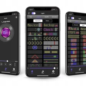 Programowalny wyświetlacz led pixel art full color usb bluetooth aplikacja - miniatura 7