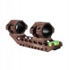 Montaż do lunety 25.4mm/30mm jednoczęściowy picatinny 20mm poziomica brown - miniatura 9