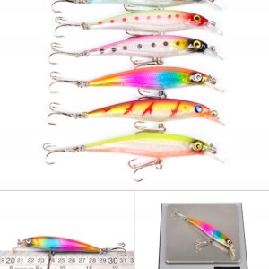 Zestaw woblerów na szczupaka sandacz okoń przynęty 43szt 4-8g 4.5-10cm - miniatura 6