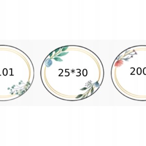 Niimbot etykiety naklejki do d101 25*30mm 200szt - miniatura 1