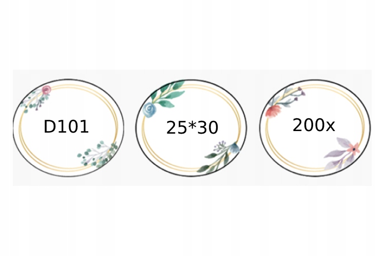 Niimbot etykiety naklejki do d101 25*30mm 200szt