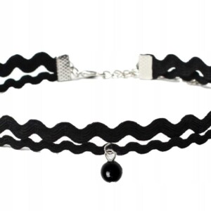 Choker klasyczny naszyjnik tatuaż komplet zestaw 12 sztuk różne wzory - miniatura 5