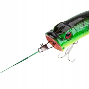 Przypon stalowy komplet 10 sztuk 7kg czarny 15cm - miniatura 4