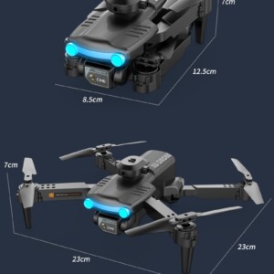 Dron z dwoma kamerami h8 pro gps 4k wifi 3 baterie 2km fpv etui na prezent - miniatura 13