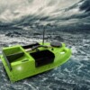 Łodź zanętowa wędkarska gps 600m 2silniki 4komory led auto powrót pilot 2kg - miniatura 10