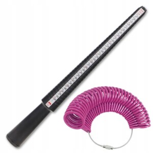 Miara jubilerska do pierścionka trzpień zestaw pl - miniatura 2