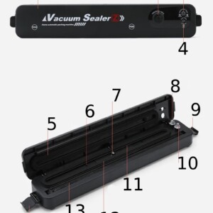 Szybka zgrzewarka próżniowa do żywności folii sous vide pakowarka do 30 cm - miniatura 13