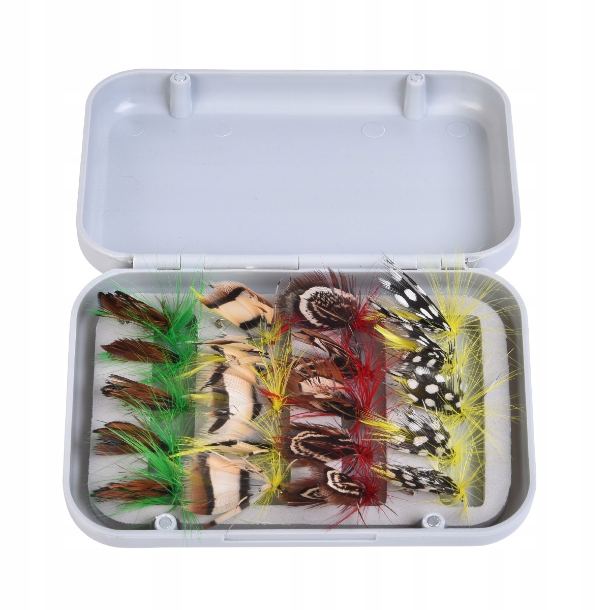 Mucha pstrąg lipień brzana nimfy jętk zestaw 20szt - zdjęcie 1