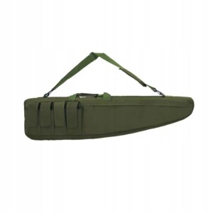 Pokrowiec futerał torba gąbką broń karabin strzelbę magazynki green 96cm - miniatura 5