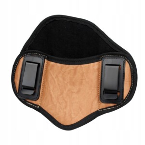 Kabura pistolet asg uniwersalna iwb wewnętrzna glock 9mm 38 357 brązowa