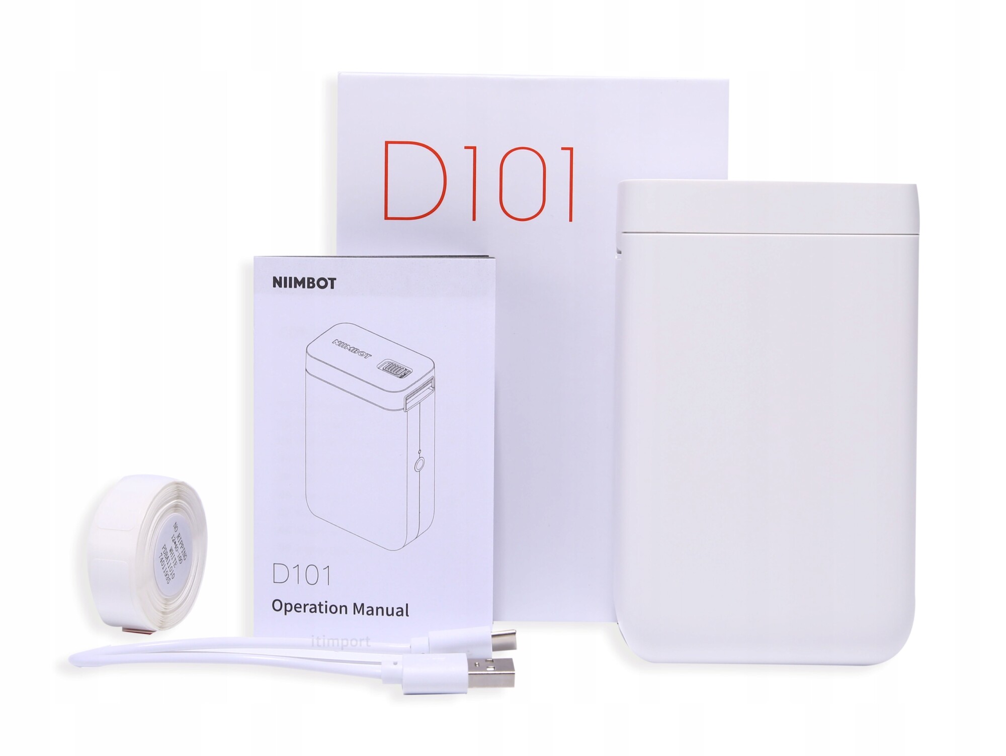Niimbot d101 drukarka termiczna etykieciarka pl