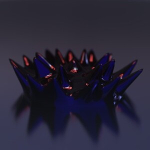Głośnik bluetooth ferrofluid efekt wizualny magnetyczny bt5.0 +stojak - miniatura 5