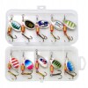 Zestaw 10 sztuk błystki blacha szczupak sandacz 2.5-4.5g +pudełko organizer - miniatura 1