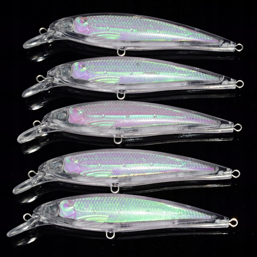 Korpus wobler szczupak sandacz okoń zrób to sam malowania 11cm 11.6g 10szt - zdjęcie 5