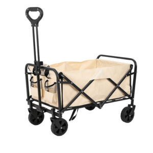 Wózek terenowy plażowy turystyczny zakupy transportowy 120kg ze stołem 70cm - miniatura 4